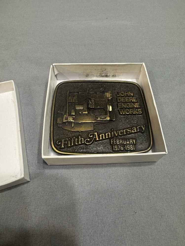 John Deere 1981 Engine Works 5th Anniversary Medallion