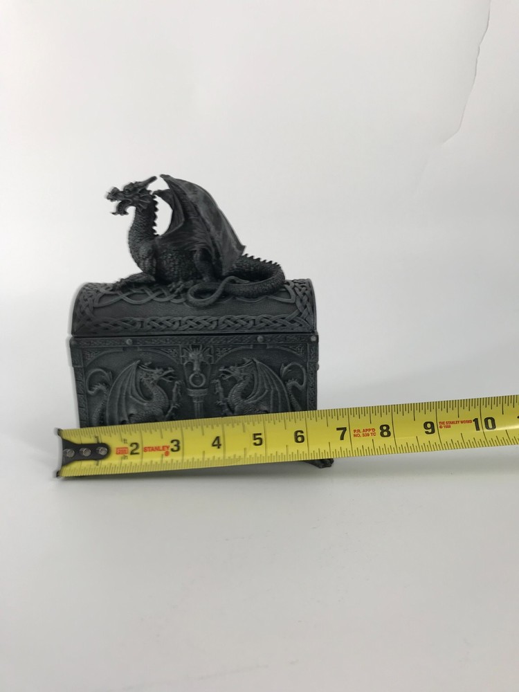 Celtic Dragon Jewelry Trinket Box