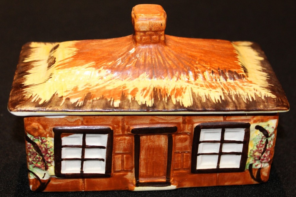 Price Kensington Ye Olde Cottage Rectangular Butter Dish
