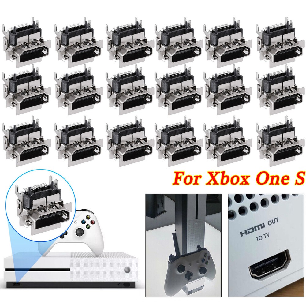 For Microsoft Xbox One S Replacement HDMI 2.1 Port Connector Dock Socket LOT