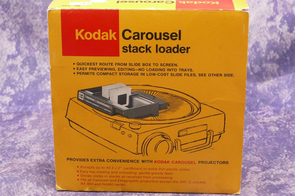 Kodak Carousel Stack Loader for 35mm Slides in the box