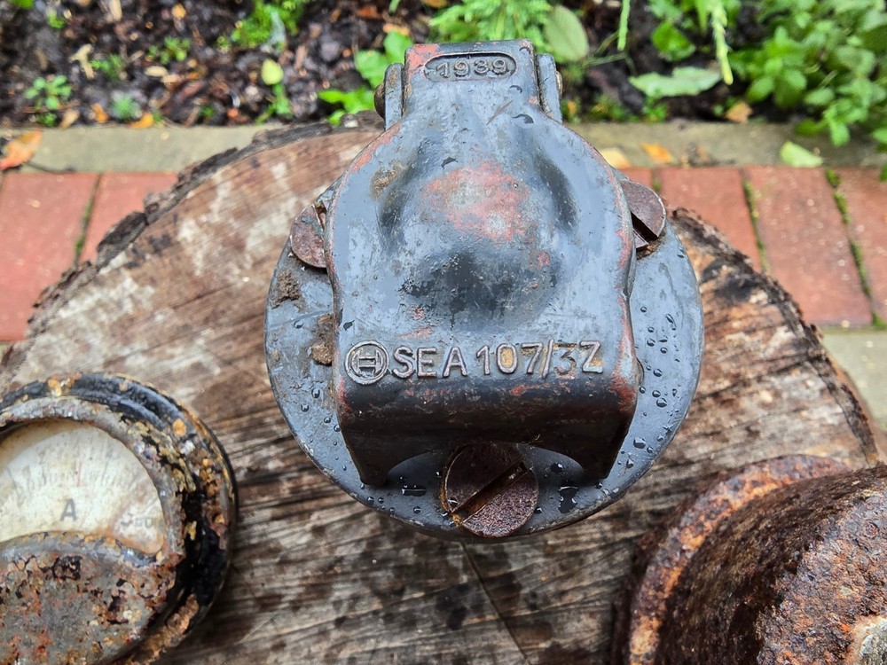 WW2 Accessories from the German bunker relic.