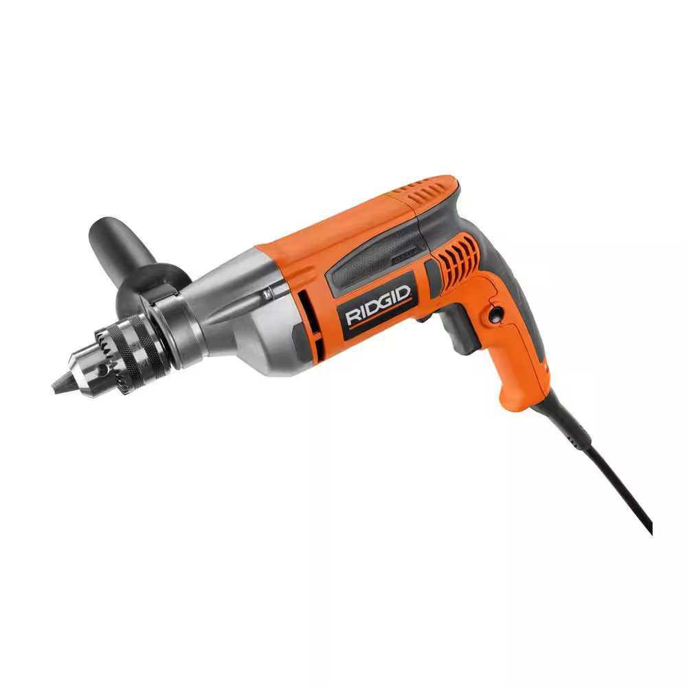 8 Amp Corded 1/2 In. Heavy-Duty Variable Speed Reversible Drill