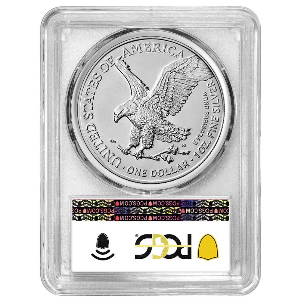 2026 $1 American Silver Eagle PCGS MS69 West Point Label