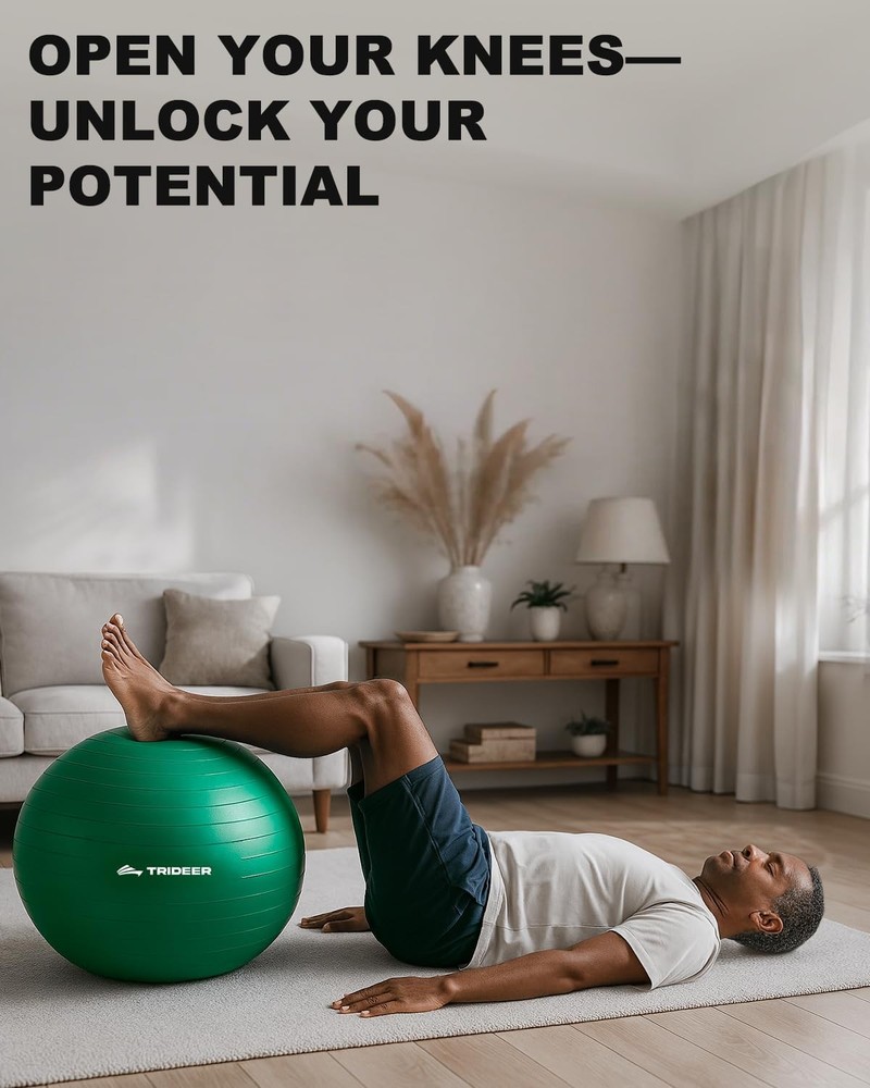 Exercise for Physical Therapy & Workout - Swiss for Core Strength, Flexibilit...