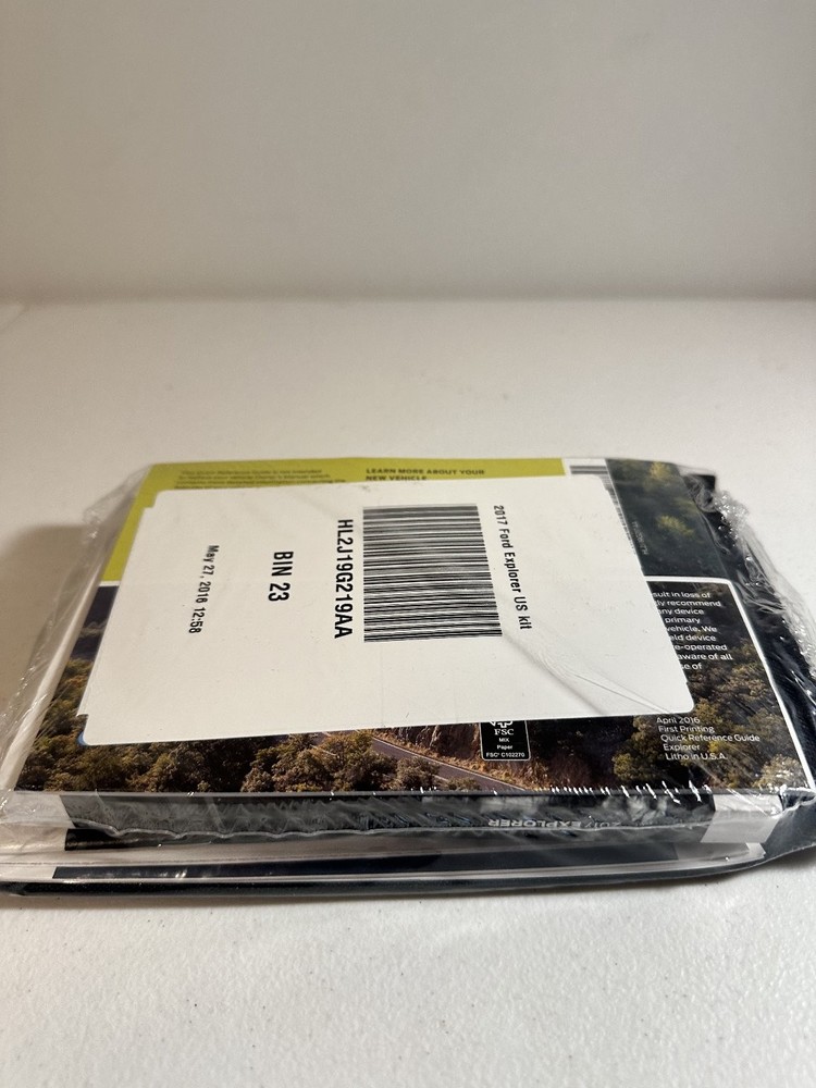 2017 Ford Explorer Owners Manual Set