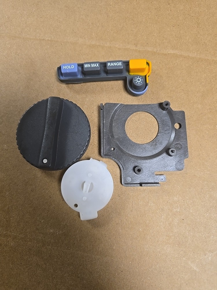 Fluke 115 Digital Meter Selector Dial Rotary Switch With Buttons.