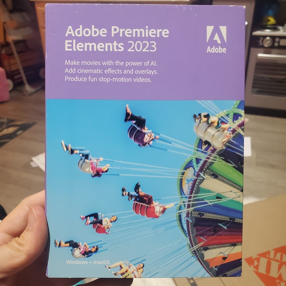 Adobe Premiere Elements 2023, PC/Mac Permanent Subscription