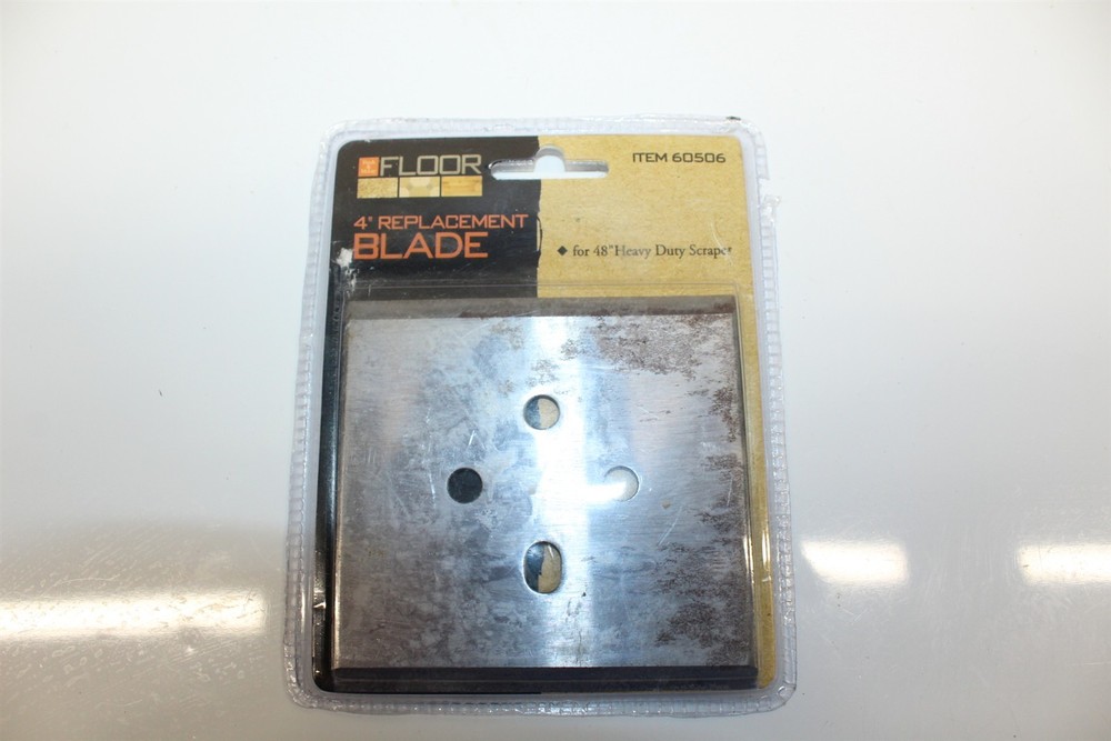 Vintage 4" Replacement Blade For 48" Heavy Duty Scraper Item #60506