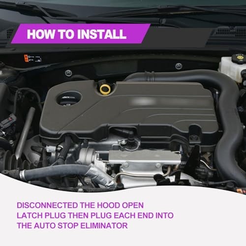 Auto Start Stop Eliminator, Auto Stop Start Disable Compatible with Small Plug