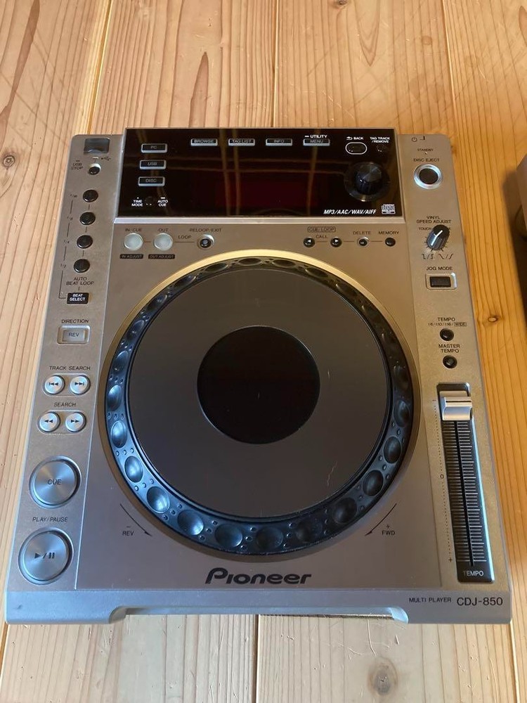 Pioneer DJ CDJ-850 Pair Digital Turntable Multi-Player Operation confirmed