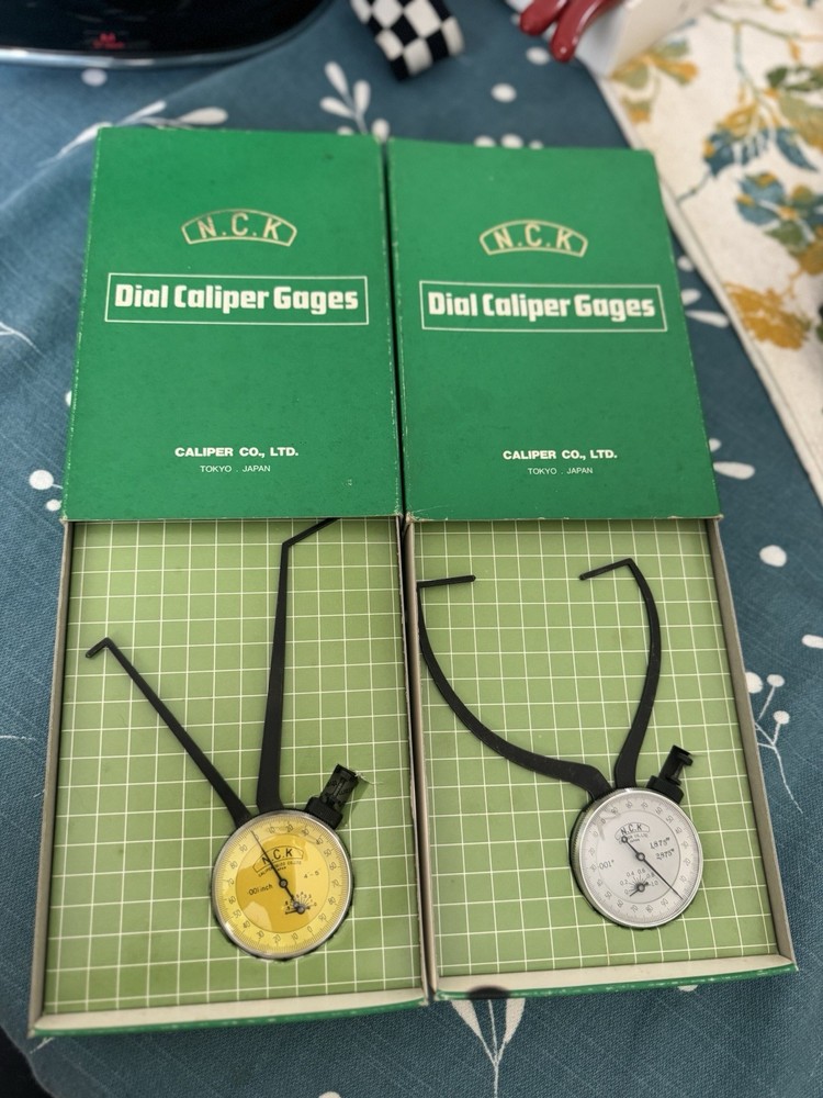 NCK dial caliper lot Internal External Japan