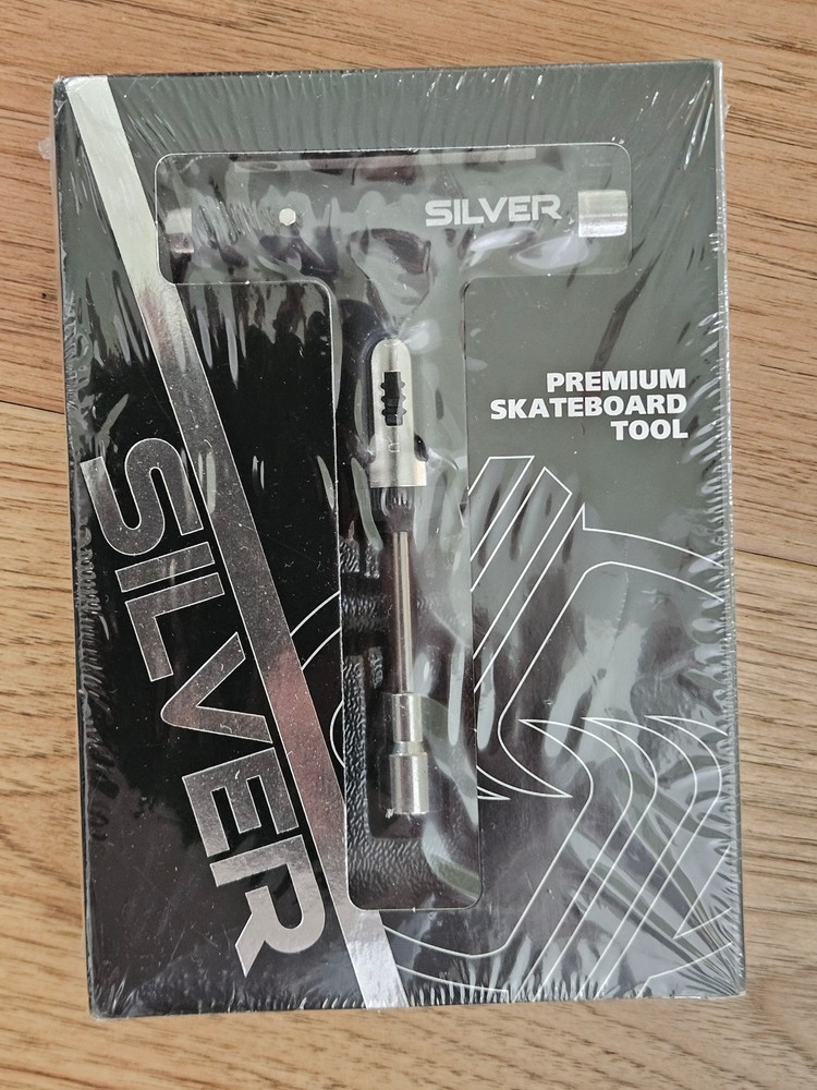 Silver Premium Skateboard Tool Ratchet Socket File Screwdriver T Tool nwt
