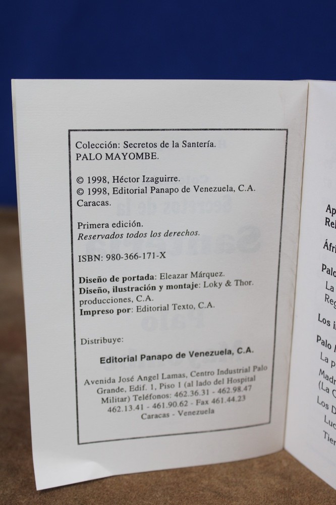3 LIBROS DE SANTERIA #195