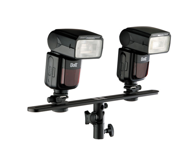 Impact Adjustable Twin Shoe Flash Bracket