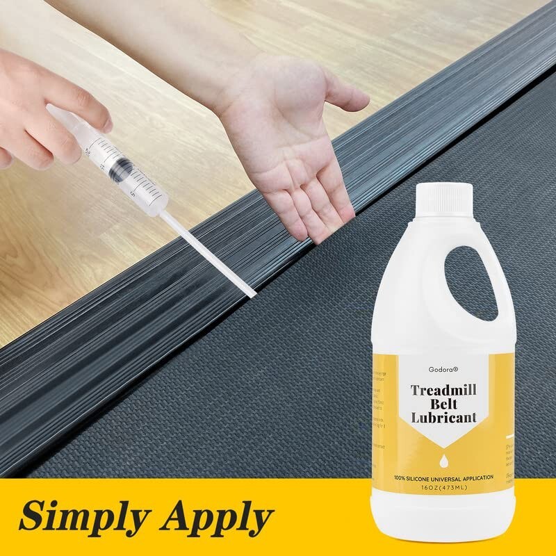 16 oz Treadmill Lubricant with Precision Syringe for Easy Application