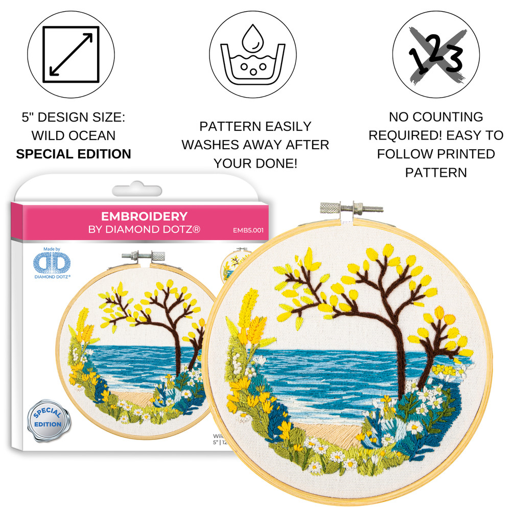 Diamond Dotz Embroidery Wild Ocean