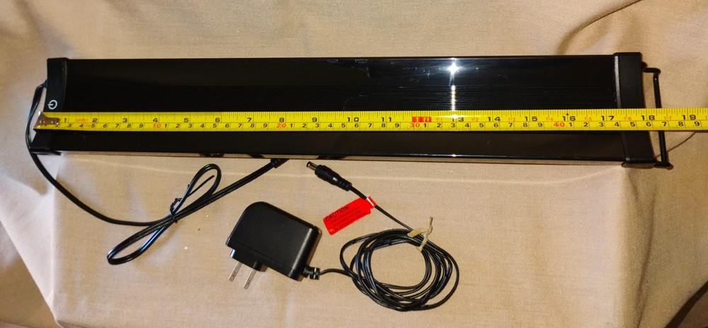 Aqueon Optibright LED Light 18-24" White/Red, Blue Modes