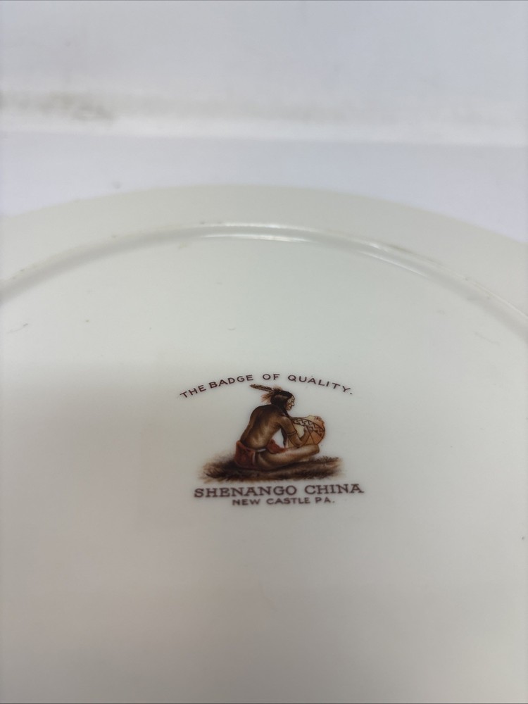 Shenango China Masonic Shriner 10 7/8" Plate