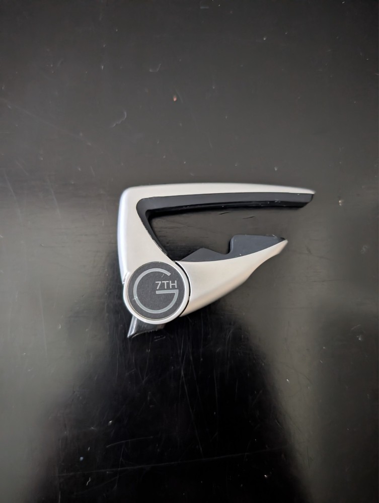 G7th Performance 2 Guitar Capo for Classical Guitar, Silver