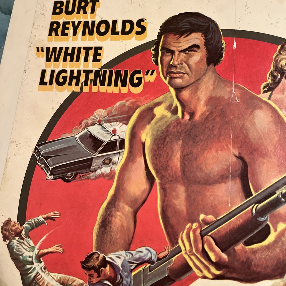 White Lightning CED Video Disc RCA Selectavision Burt Reynolds Action
