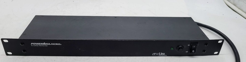 PowerMax Racmax Surge Protector GRM0600-80 Rack Mountable AC 8-Outlet