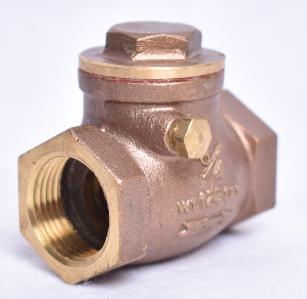 Empire Brass 3/4" In-Line Swing Check Valve