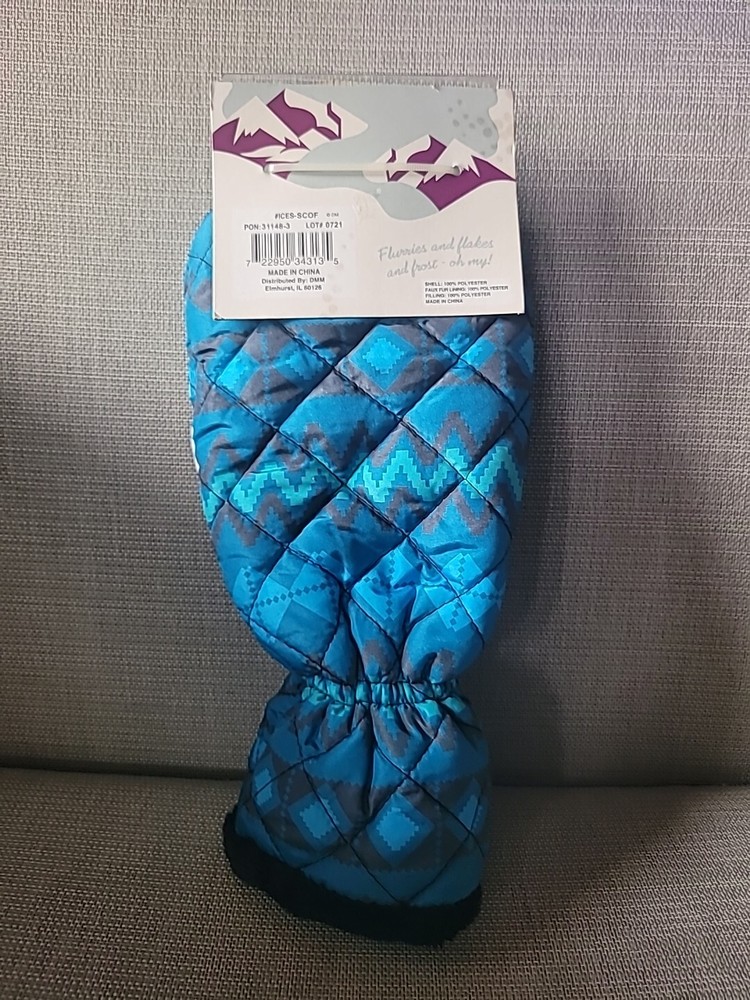 Ice Scrapper With Warm Mitten Glove