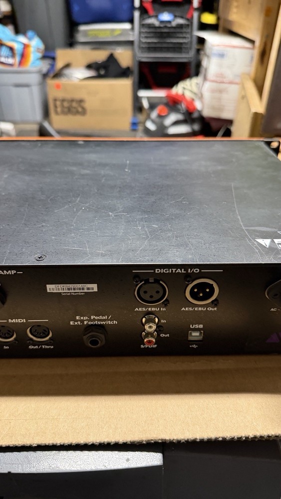 Avid Eleven Rack Guitar Amp Modeler Audio Interface Tested Working