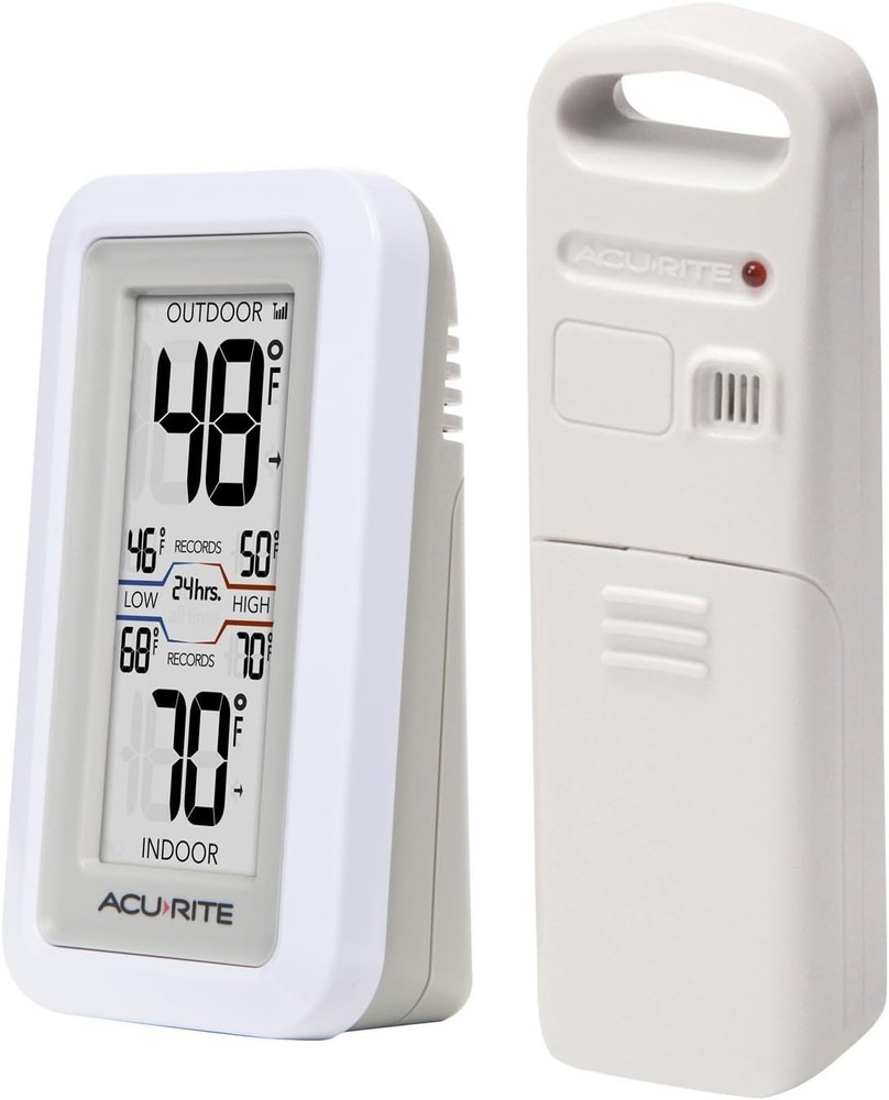 02049 Digital Thermometer White