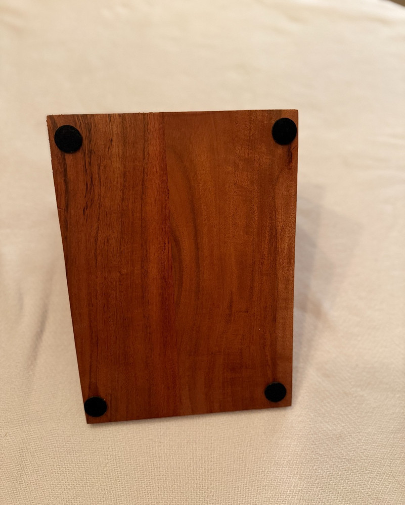 Bedside wood book valet new