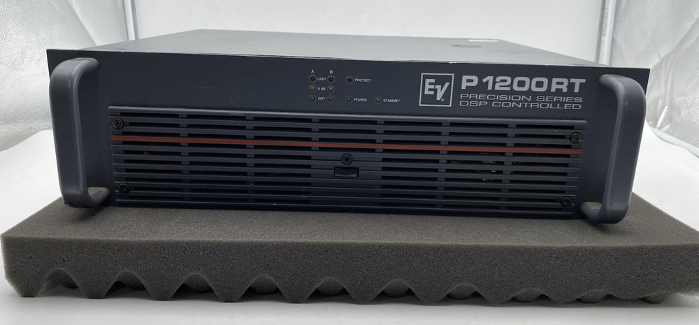 Electro Voice P 1200RT Amplifier Precision Series DSP Controlled