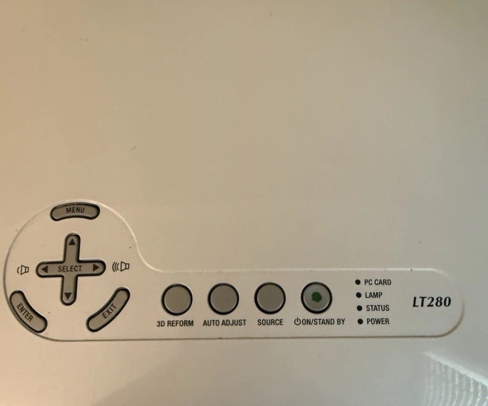 NEC LT280 LCD Projector - 2100 Lumens - Tested & Working