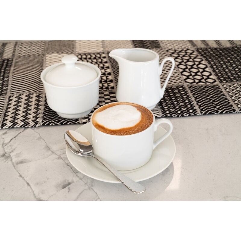 44-Piece White Porcelin China Dinnerware