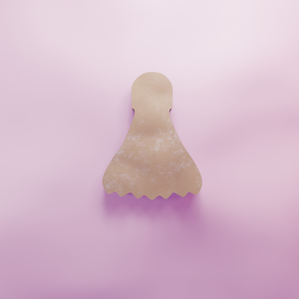 Shuttlecock Cookie Cutter