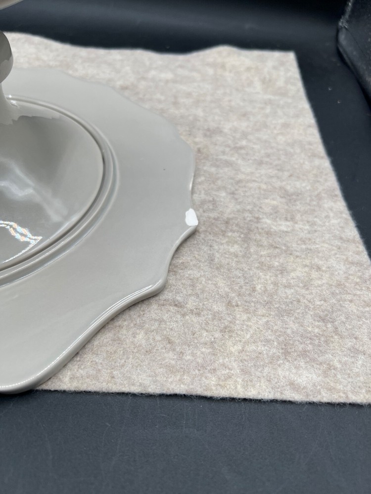TRS ceramic raised cake plate