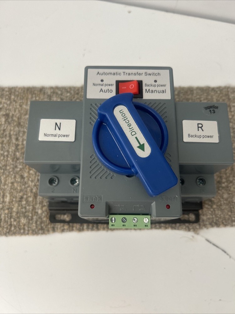 Transfer Switch Mini Change-Over Switch Automatic Transfer Switch Dual Power 63a