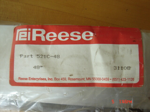 Brand New Clear Anodized 48” Reese Automatic Door Bottom