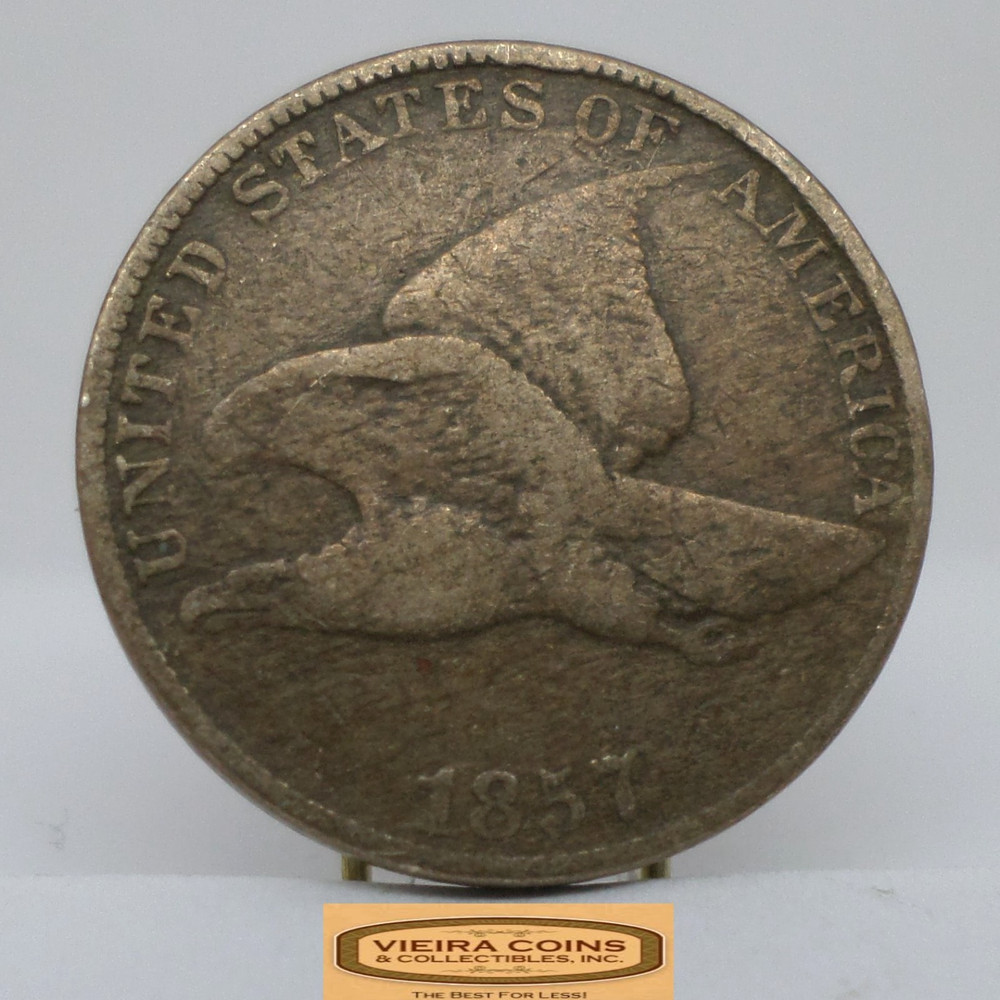 1857 Flying Eagle Cent - #C53557NQ
