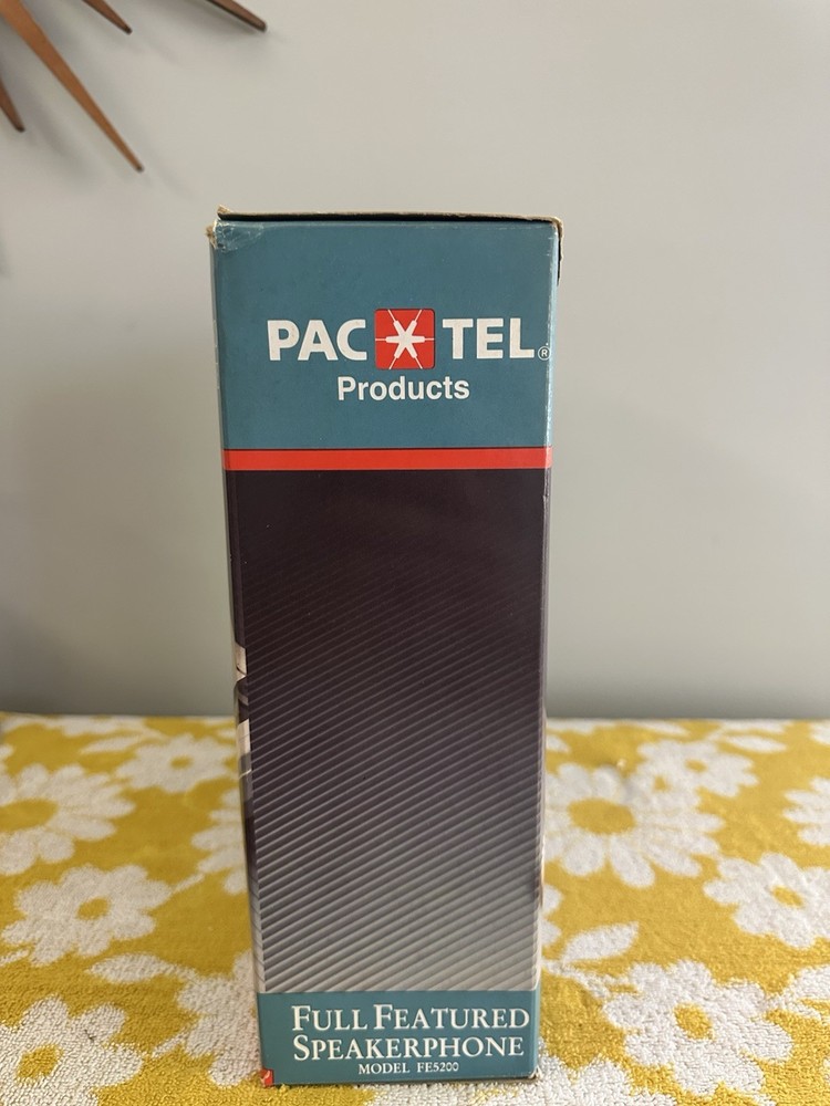 NEW Vintage Pactel Speaker Phone Model FE5200