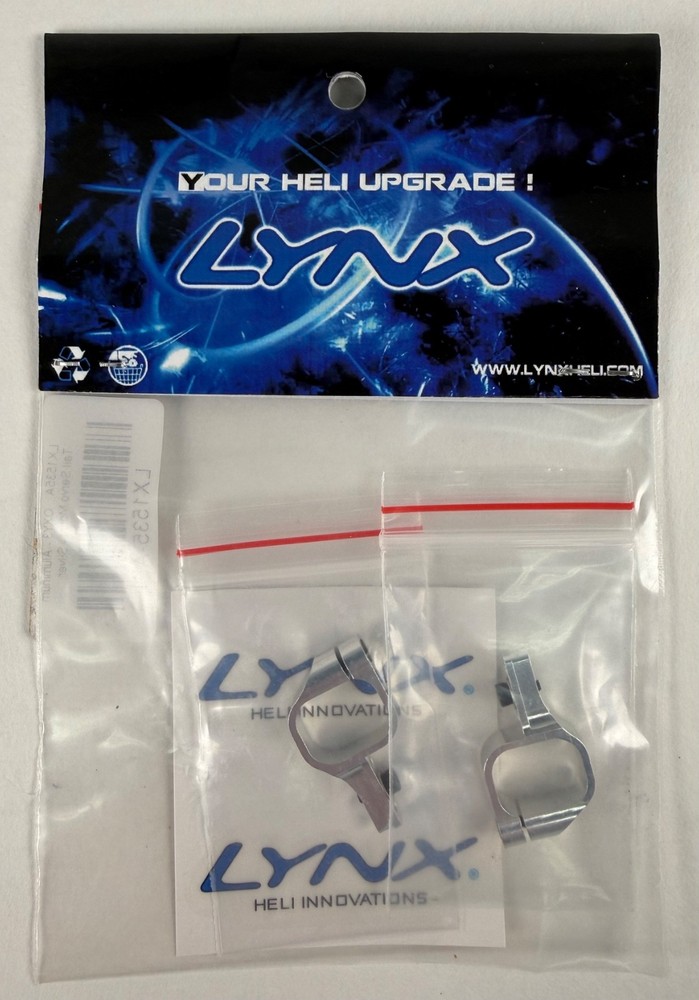 OXY HELI OXY 3 ALUMINUM TAIL SERVO MOUNT SILVER LX1535-A