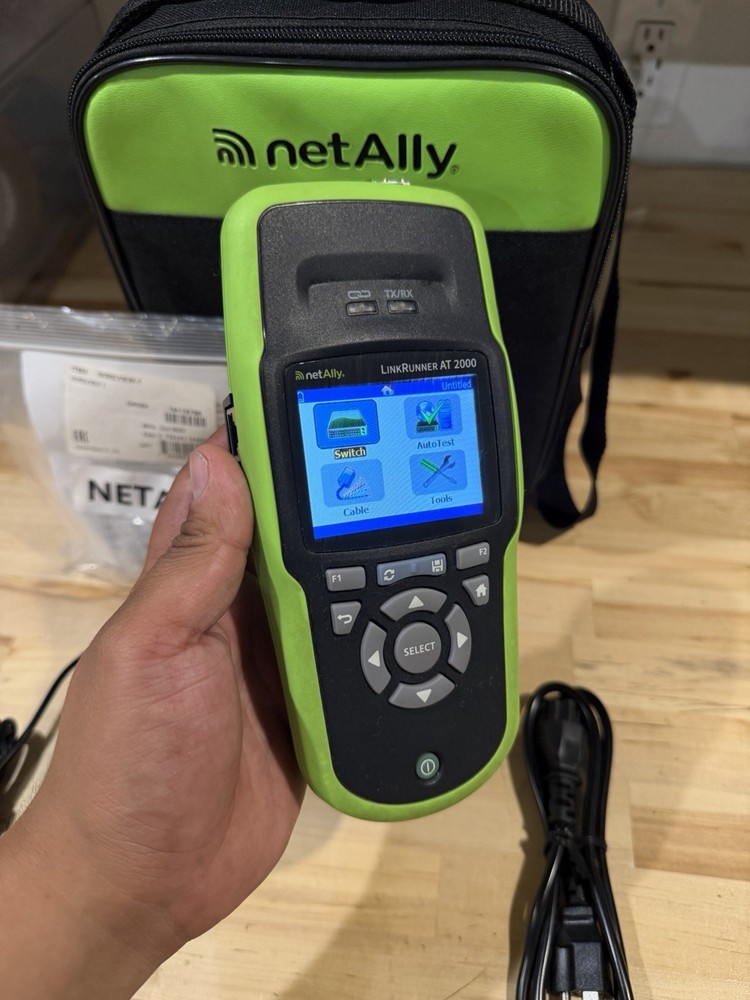 NETALLY LINKRUNNER AT 2000 NETWORK TESTER (LRAT-2000) (SHIPS FAST) TESTED