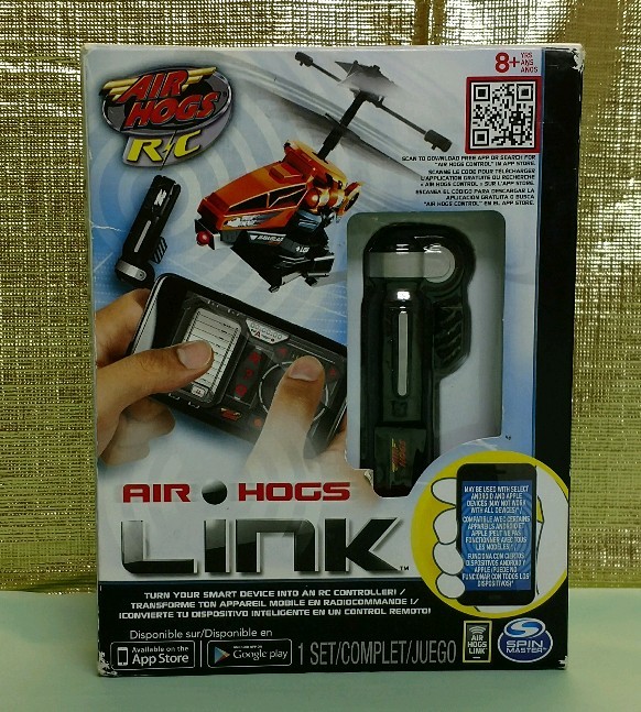 Air Hogs Link Remote Control Transmitter iOS Android Device RC Havoc Heli Cage