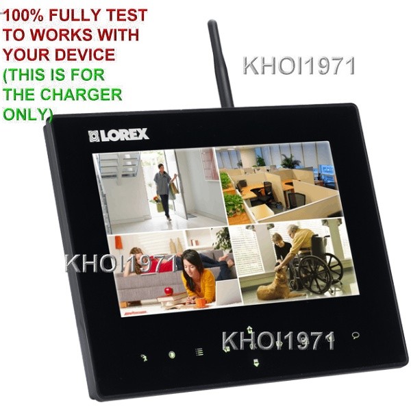 WALL AC power adapter for LOREX WL2730 WL2930 wireless security VIEWSCREEN