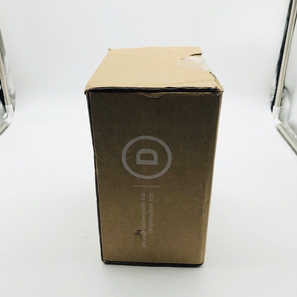 simplehuman Code D 100 Count, Dispenser Pack Custom Fit Liners, Drawstring Trash
