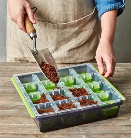 Burpee SuperSeed Seed Starting Tray | 36 Cell Assorted Sizes , Styles