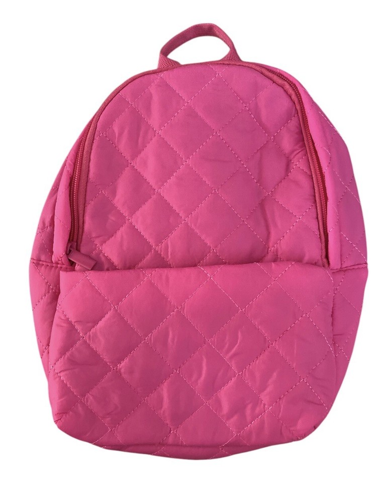 Quilted Mini Backpack Pink Girls Toddlers
