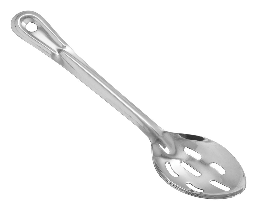11" Slotted Basting Spoon, 1.2mm, S/S (12 Each)