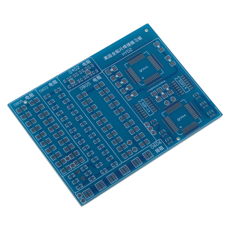 SMT Components Soldering Practice Board Plate DIY Kit Diode Resistor For Beg