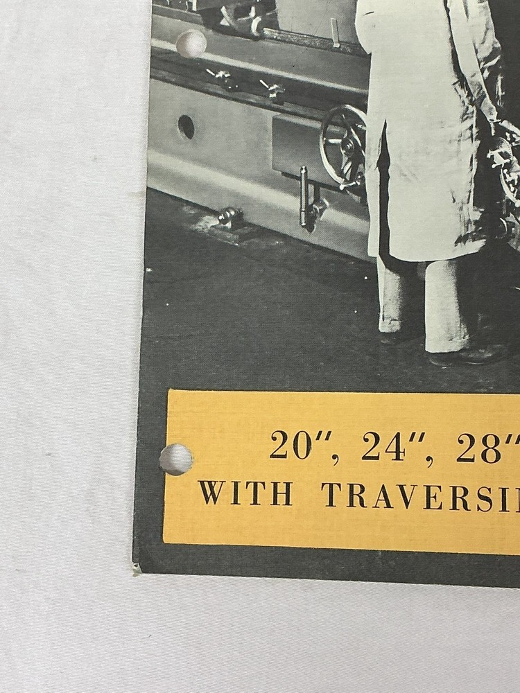Norton Type D Roll Grinding MAchines with Traversing Work Tables Catalog